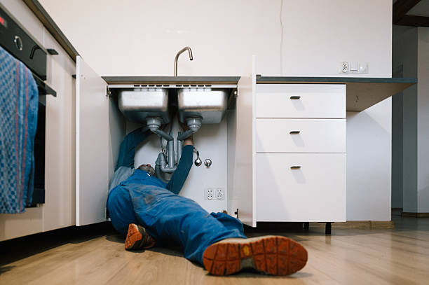 Professional Pipe Repair technician working in Van Dyne, WI